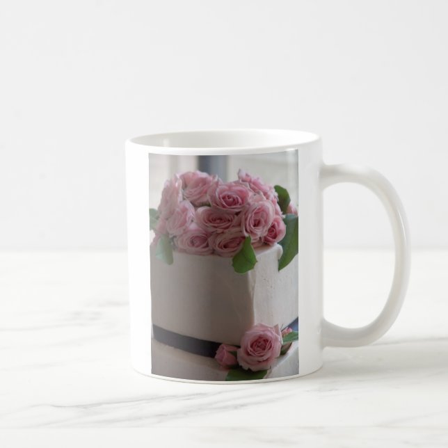 Hochzeits-Kuchen-Tasse Tasse (Rechts)