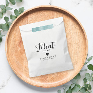 Hochzeits-Mint to Be Geschenktütchen