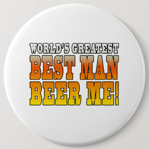 Hochzeits-Partys-Bevorzugungen: Weltbester Button