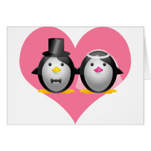 Hochzeits-Pinguine