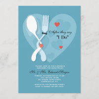 Hochzeits-Posten-Hochzeits-Brunch-Einladung