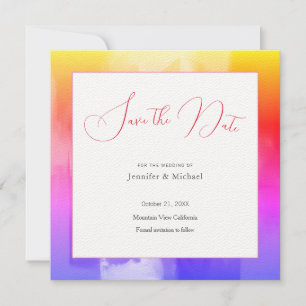 Hochzeits-Profi Minimalistisch Süß Abstrakt Save The Date