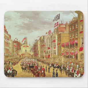 Hochzeits-Prozession von Edward, Prinz von Wales Mousepad