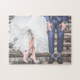 Hochzeits-Puzzlespiel-Gast-Buch Puzzle