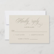 Hochzeits-RSVP-Karte Tuscan Villa
