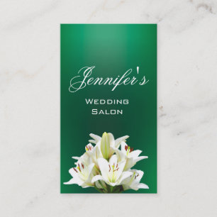 Hochzeits-Salon-Visitenkarte Visitenkarte