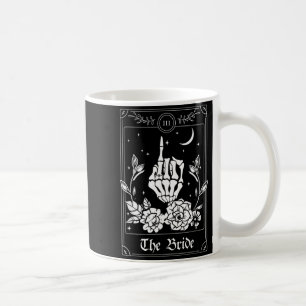 Hochzeits-Tarotkarte Die Braut Halloween Kaffeetasse