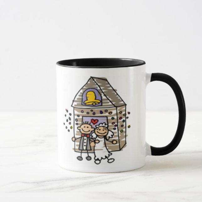 Hochzeits-Tasse Tasse (Rechts)