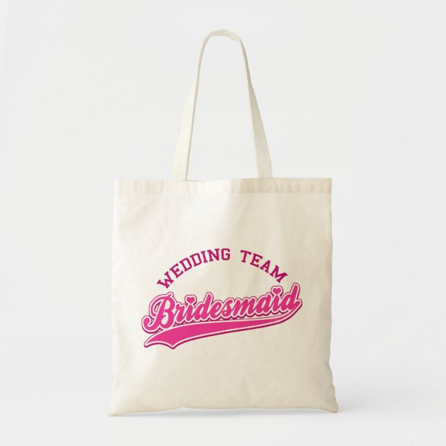 HOCHZEITS-TEAM-BRAUTJUNGFER - Tasche (Vorne)