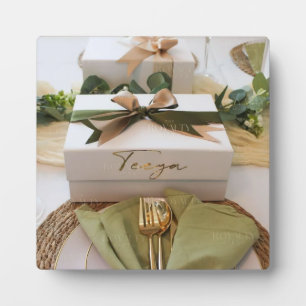 Hochzeits- und Verlobungsgeschenke Fotoplatte