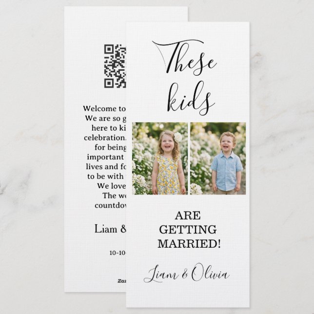 Hochzeitsabend Schreibwaren Probeessen Einladung (Vorne/Hinten)