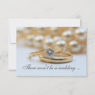 Hochzeitsabsage Ankündigung