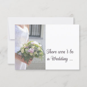 Hochzeitsabsage Ankündigung