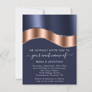 Hochzeitsangabe des QR-Codes für die Goldgrenzenwe