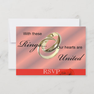 Hochzeitsankündigung für schwule lesbische Hochzei RSVP Karte