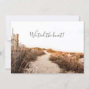 Hochzeitsankündigung Sand Dunes Einladung