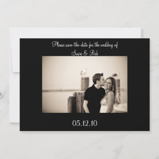 Hochzeitsankündigung, Save-the-Date-Karte Save The Date
