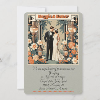 "Hochzeitsankündigungen" Einladung