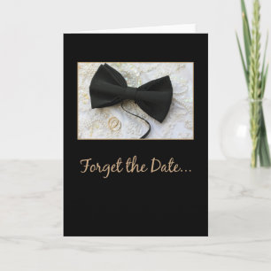 Hochzeitsannullierungsmitteilung Ankündigung