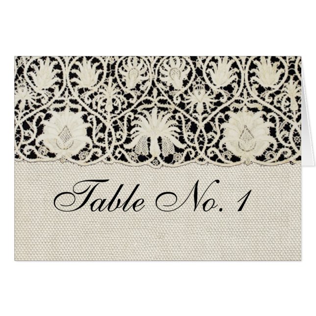 Hochzeitsantike Spitzen Linen Weiße klassische Hüb (Vorderseite (Horizontal))