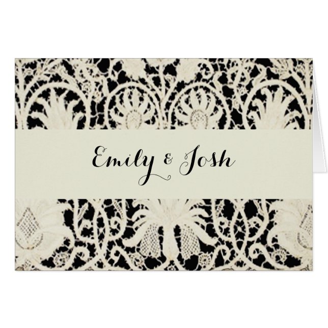 Hochzeitsantike Spitzen Linen Weiße klassische Hüb (Vorderseite (Horizontal))