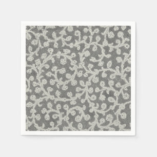 Hochzeitsantike Spitzen Linen Weiße klassische Hüb Serviette