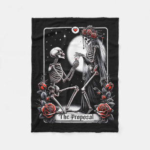 Hochzeitsantrag Tarot Karte Verlobungsfeier Braut Fleecedecke