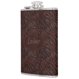 Hochzeitsaussehen von Imitaten mit geschliffenem L Flachmann