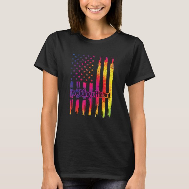Hochzeitsbeamte der USA T-Shirt (Vorderseite)