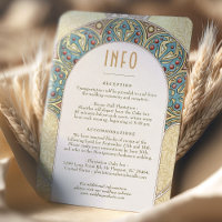 Hochzeitsbeilage INFO Vintages Jugendstil von Much