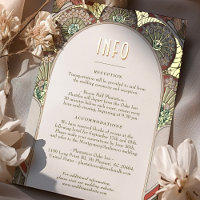 Hochzeitsbeilage INFO Vintages Jugendstil von Much