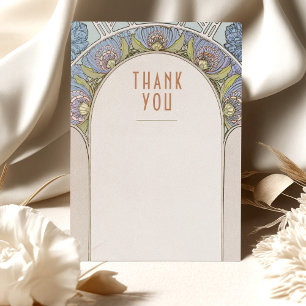 Hochzeitsbeilage Vielen Dank für Ihr Vintages Juge Einladung