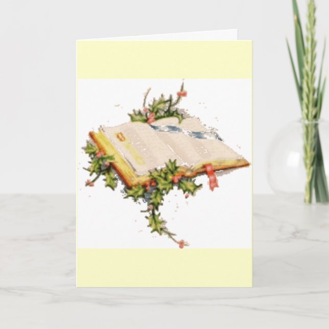 Hochzeitsbibel - Einladung (Vorderseite)