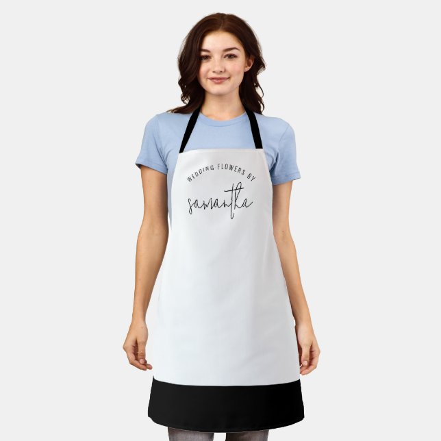 Hochzeitsblumen nach Namen Florist Business Unifor Schürze (Getragen)