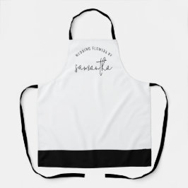 Hochzeitsblumen nach Namen Florist Business Unifor Schürze