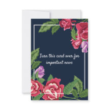 Hochzeitsblumen Save the Date