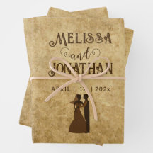 Hochzeitsbräu aus dem 19. Jahrhundert Einmal in de