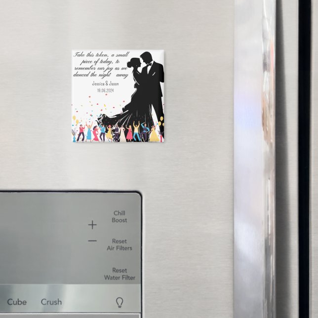 Hochzeitsbrauch Gefallen, Hochzeitsgesellschaft Ge Magnet (In Situ (Kühlschrank))