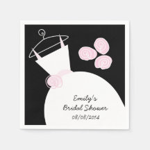 Hochzeitsbraun Rosa Brautparty 'Text' schwarz