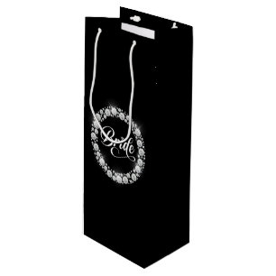Hochzeitsbraut-Geschenktasche Geschenktüte Für Weinflaschen