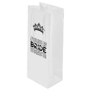 Hochzeitsbraut-Geschenktasche Geschenktüte Für Weinflaschen