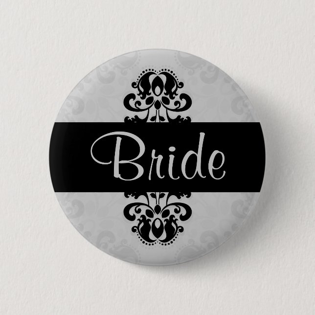 Hochzeitsbrille Button (Vorderseite)
