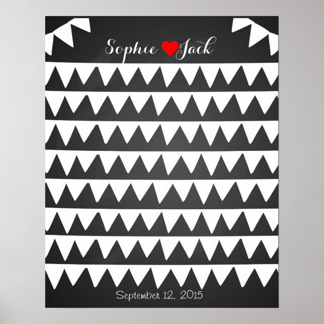 Hochzeitsbuch Poster (Vorne)