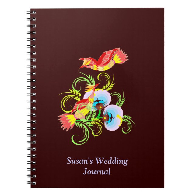 Hochzeitsbücher Notizblock (Vorderseite)