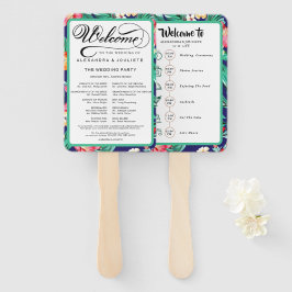 Hochzeitscocktail - Icon Wedding Willkommen Fächer