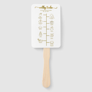 Hochzeitscocktail - Icon Wedding Willkommen Fächer