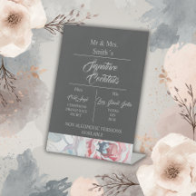 Hochzeitscocktail in der Rose Schwarz