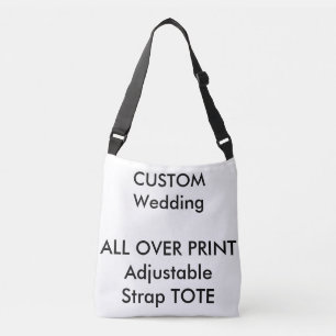 HochzeitsCustom ALL over DRINT Strap Tasche MEDIUM