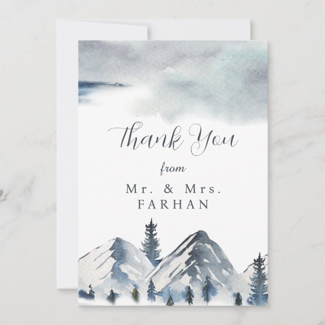 Hochzeitsdanken Sie Karten bearbeiten können (Vorderseite)