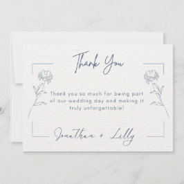 Hochzeitsdankkarten Einladung